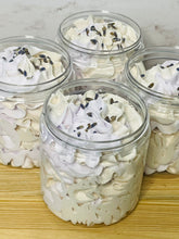 Load image into Gallery viewer, Lavender Cashmere Sugar Whipped Soap