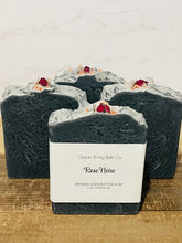 Load image into Gallery viewer, Rose Noire Charcoal Soap