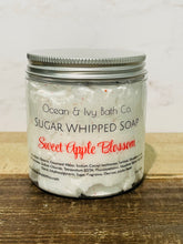 Load image into Gallery viewer, Sweet Apple Blossom Sugar Whipped Soap