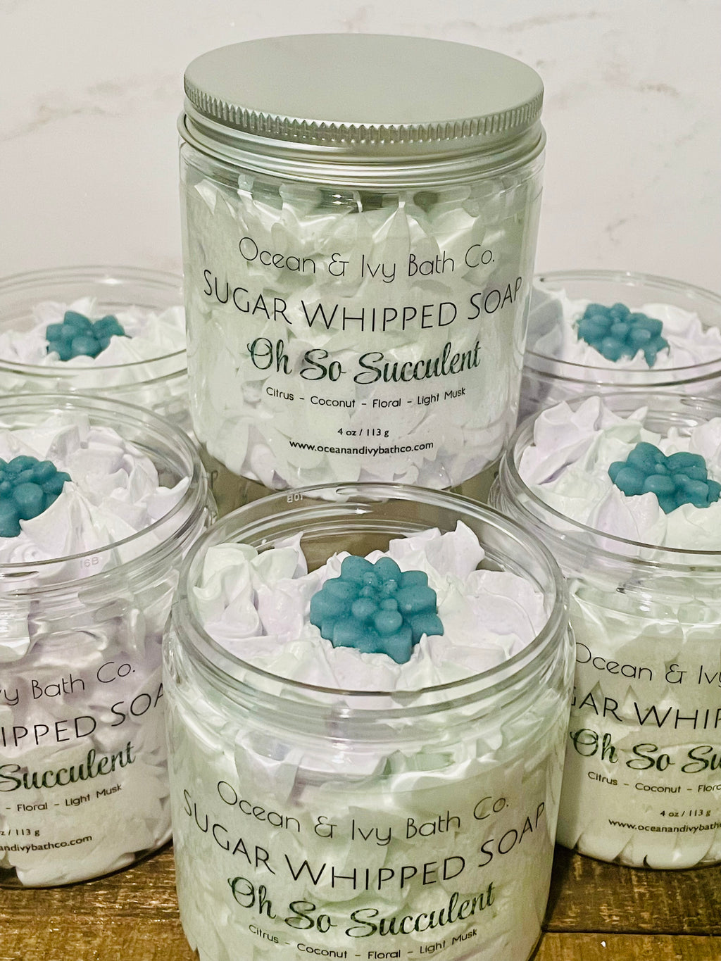 Flowering Cactus Sugar Whipped Soap