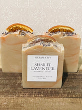 Load image into Gallery viewer, Essential Oil - Sunlit Lavender Triple Butter Bar
