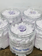 Wisteria Petals Sugar Whipped Soap