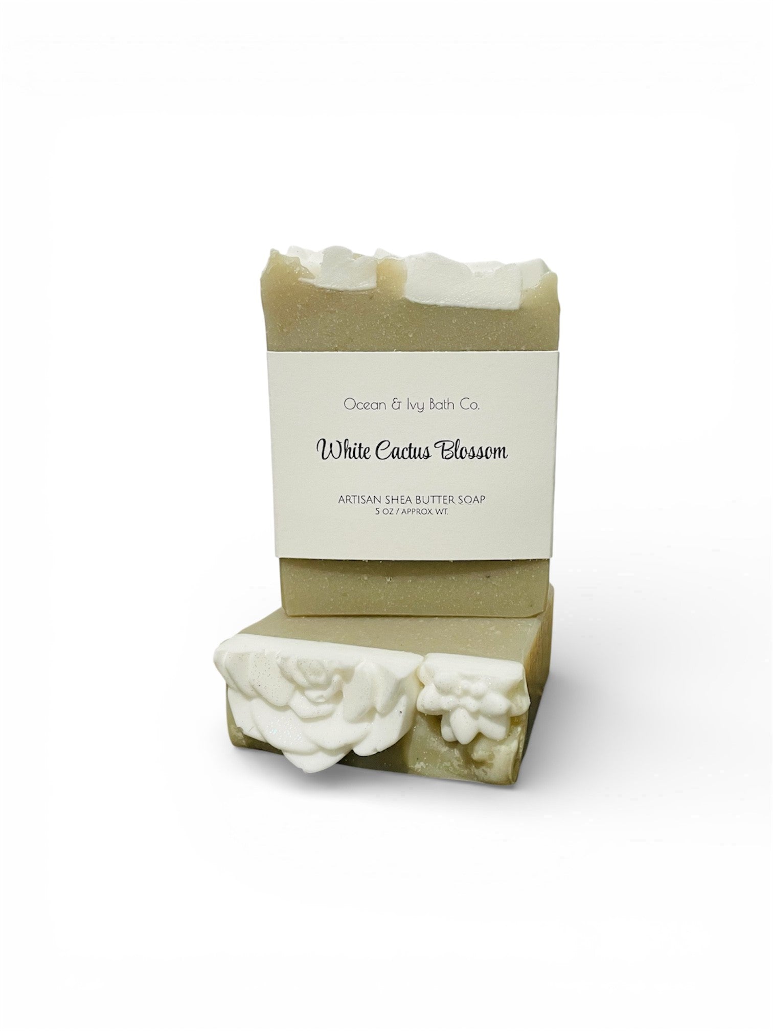 White Cactus Blossom Shea Butter Soap